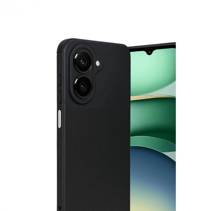 Galaxy A07 4g Auto Fus Karbon Kapak - Siyah