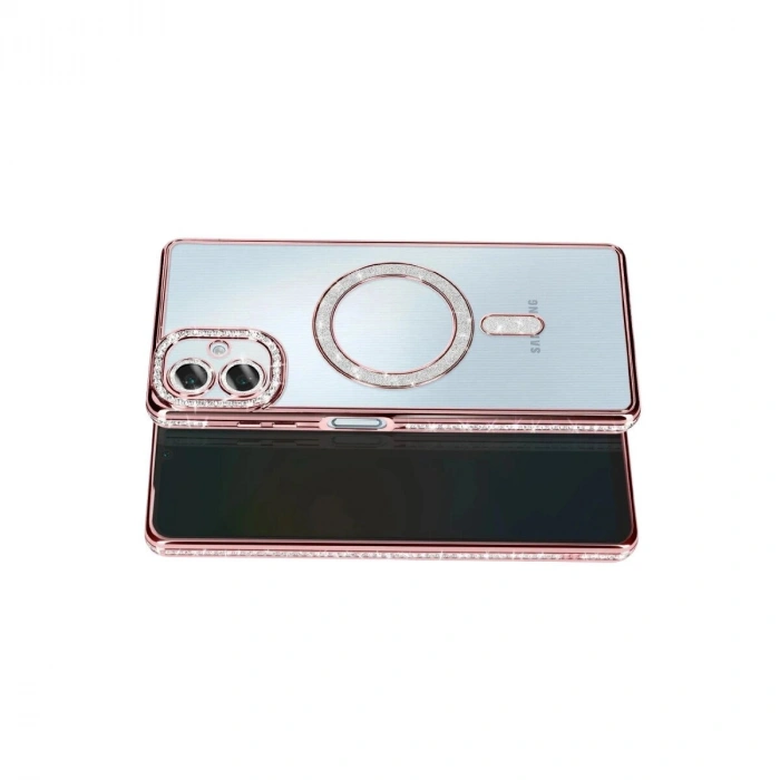 Galaxy A07 4g Joke Simli Magneticsafe Kılıf - Pembe