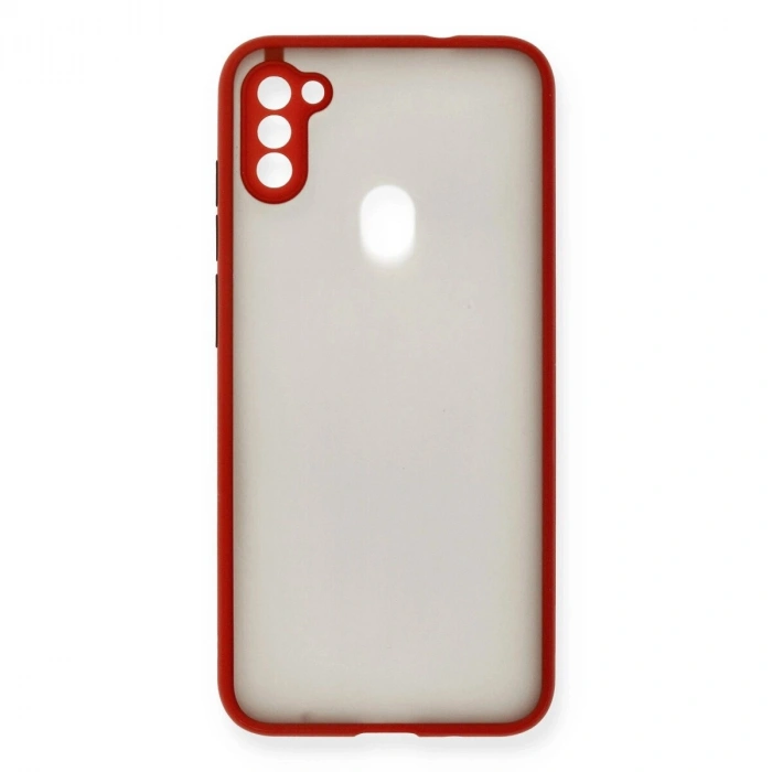 Galaxy A11 Kılıf Montreal  Kapak - Kırmızı