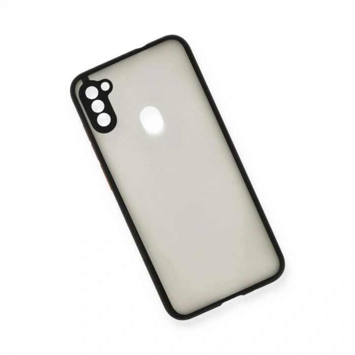 Galaxy A11 Kılıf Montreal  Kapak - Siyah