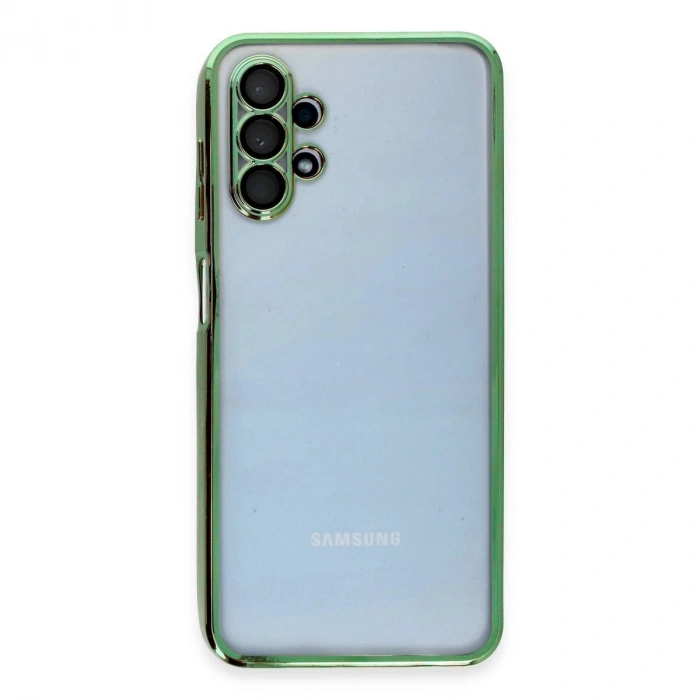 Galaxy A13 4g Kılıf  Lensli  - Yeşil