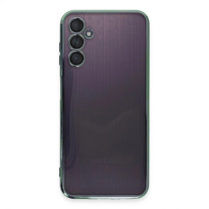 Galaxy A14 4g Kılıf  Lensli  - Yeşil