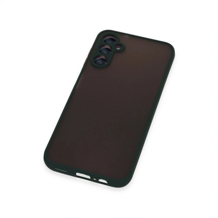 Galaxy A14 4g Kılıf Montreal  Kapak - Yeşil