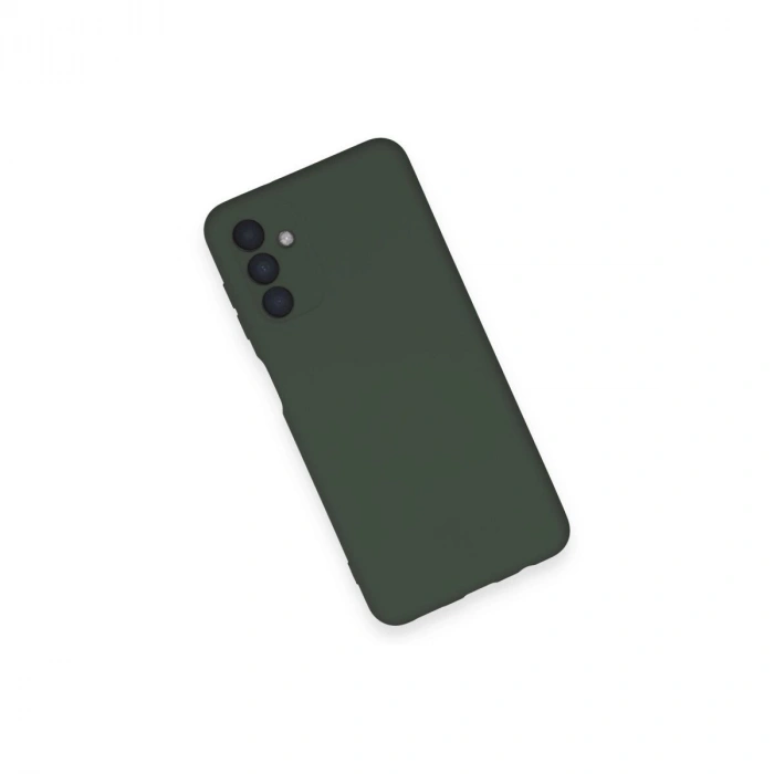 Galaxy A14 4g Kılıf Nano İçi Kadife  - Koyu Yeşil