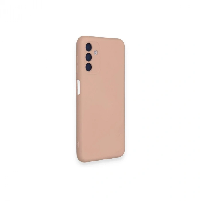 Galaxy A14 4g Kılıf Nano İçi Kadife  - Pudra