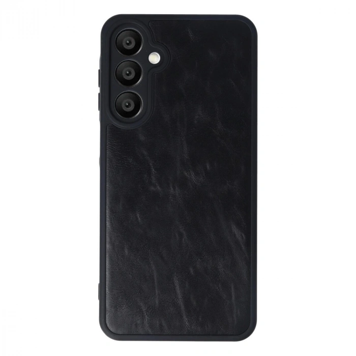 Galaxy A16 5g Kılıf Aras Deri Kapak - Siyah
