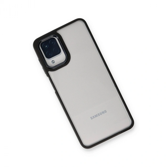 Galaxy A22 Kılıf Dora Kapak - Siyah
