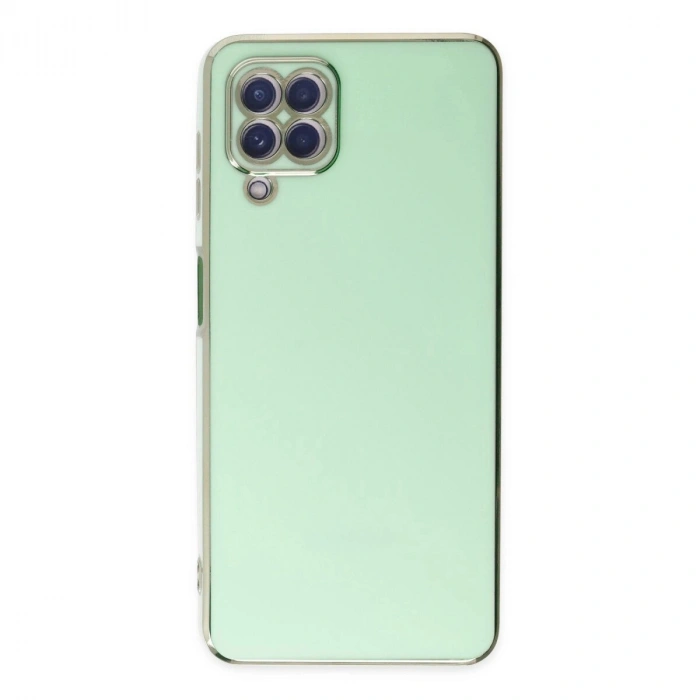 Galaxy A22 Kılıf Volet  - Açık Yeşil
