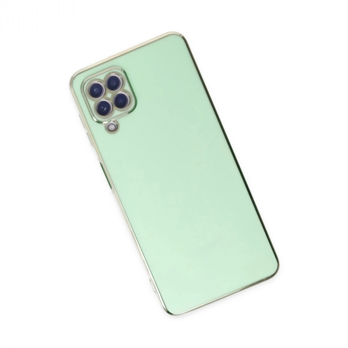 Galaxy A22 Kılıf Volet  - Açık Yeşil