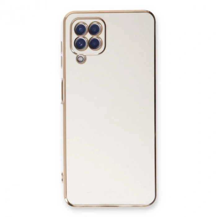 Galaxy A22 Kılıf Volet  - Beyaz