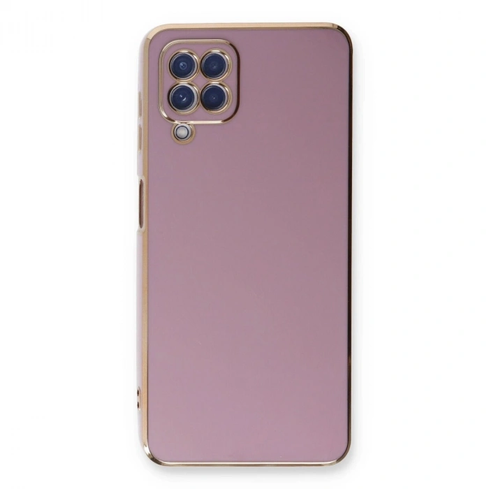 Galaxy A22 Kılıf Volet  - Mor