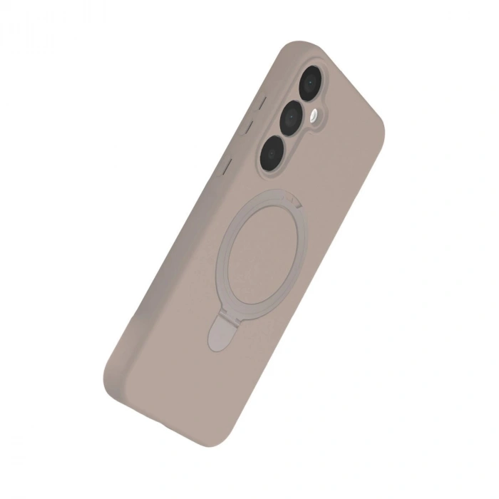 Galaxy A25 5g Regal Magsafe Standlı Kapak - Çöl Titanyum