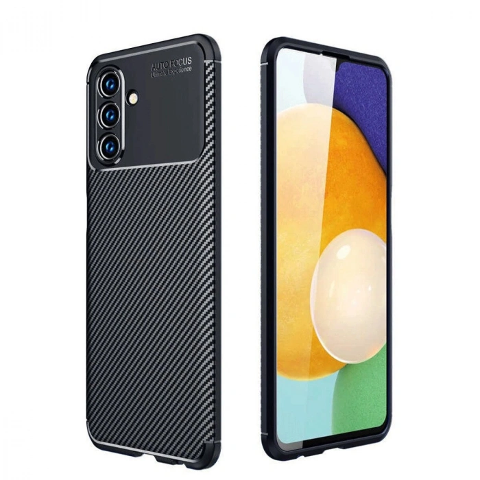 Galaxy A26 Kılıf Auto Fus Karbon Kapak - Siyah