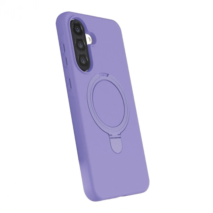 Galaxy A26 Regal Magsafe Standlı Kapak - Lila