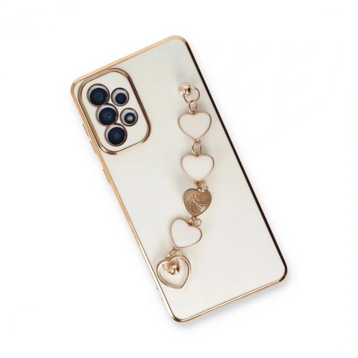 Galaxy A33 5g Kılıf Esila  - Beyaz