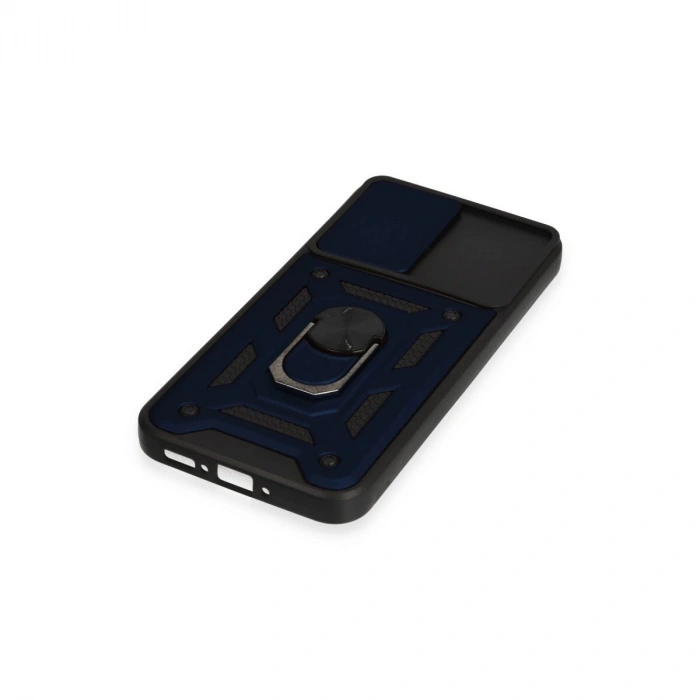 Galaxy A34 5g Kılıf Pars Lens Yüzüklü  - Lacivert