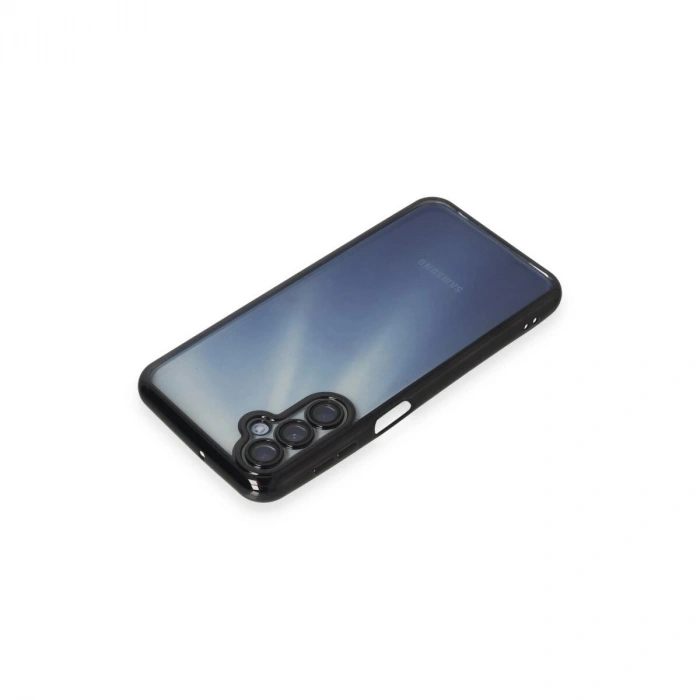 Galaxy A35 5g Kılıf  Lensli  - Siyah
