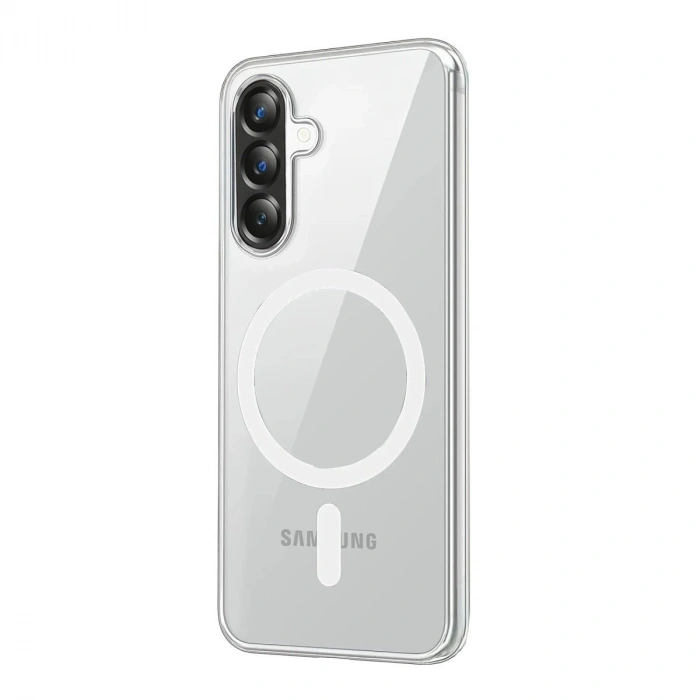 Galaxy A37 5g Combo Sert Şeffaf Magsafe Kapak - Şeffaf