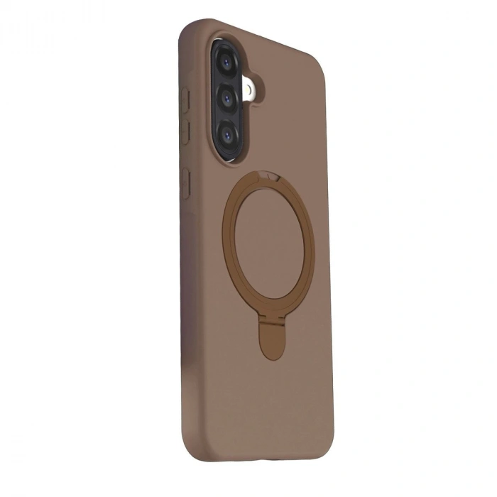 Galaxy A37 5g Regal Magsafe Standlı Kapak - Çöl Titanyum