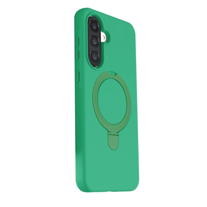 Galaxy A37 5g Regal Magsafe Standlı Kapak - Yeşil