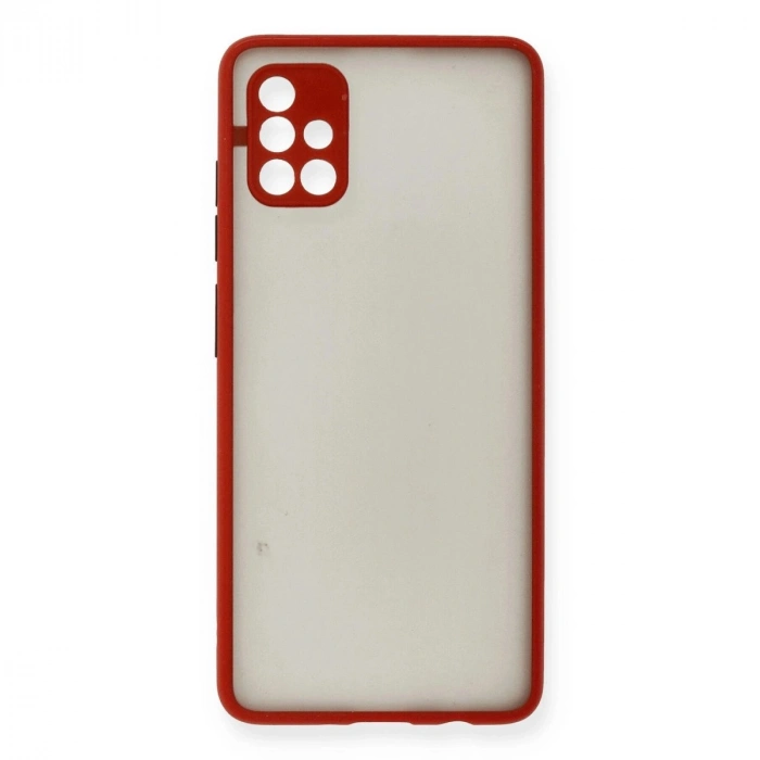 Galaxy A51 Kılıf Montreal  Kapak - Kırmızı