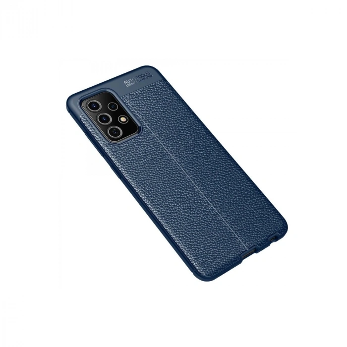 Galaxy A52 Kılıf Auto Fus Kapak - Lacivert