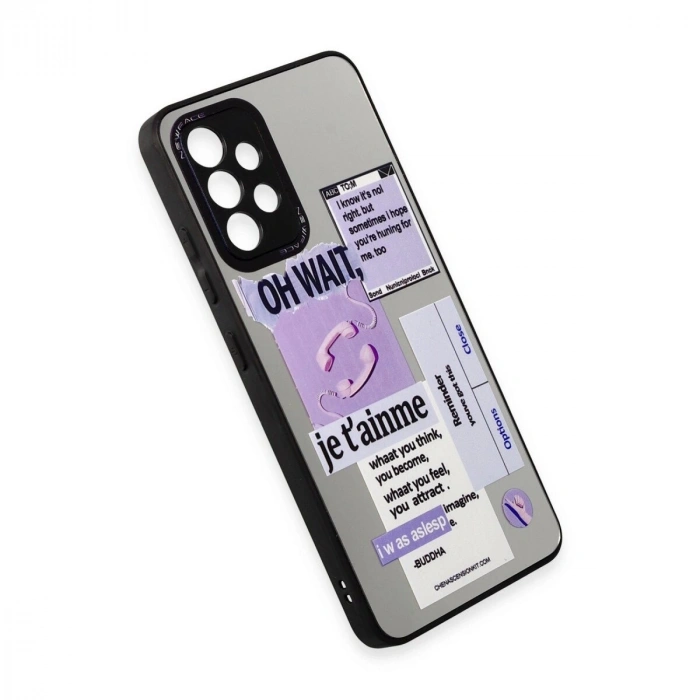 Galaxy A52 Kılıf Mirror Desenli Kapak - Mirror - 4