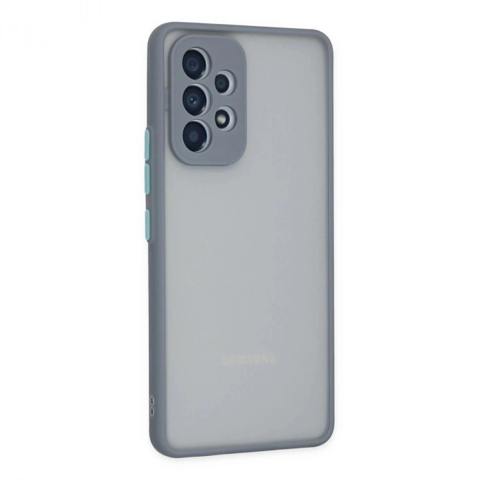 Galaxy A53 5g Kılıf Montreal  Kapak - Gri