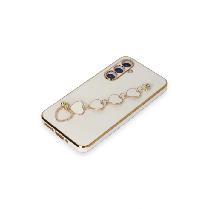 Galaxy A54 5g Kılıf Esila  - Beyaz