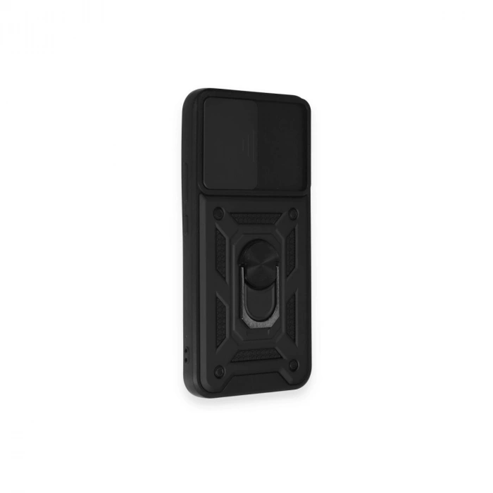 Galaxy A54 5g Kılıf Pars Lens Yüzüklü  - Siyah