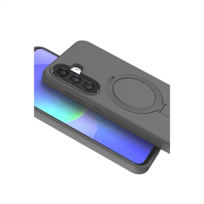 Galaxy A56 Regal Magsafe Standlı Kapak - Titan Gri