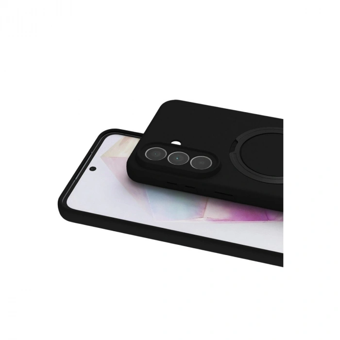 Galaxy A57 5g Regal Magsafe Standlı Kapak - Siyah