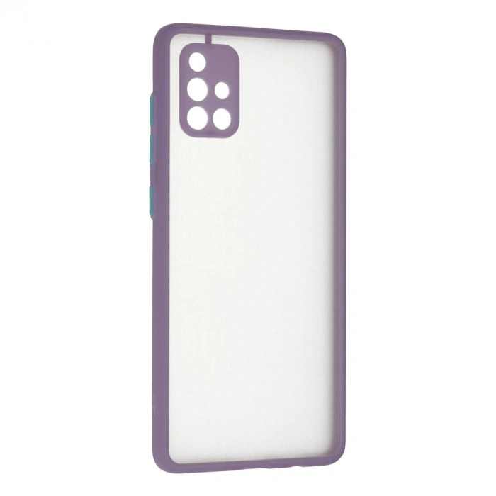 Galaxy A71 Kılıf Montreal  Kapak - Mor