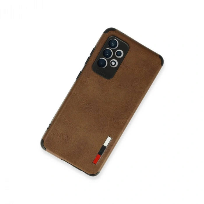 Galaxy A72 Kılıf Loop Deri  - Kahverengi