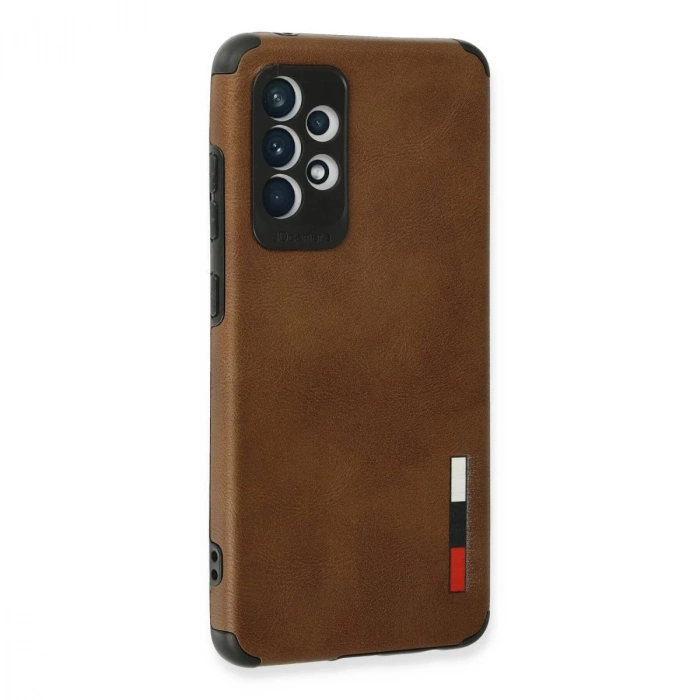 Galaxy A72 Kılıf Loop Deri  - Kahverengi