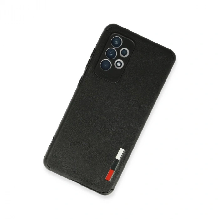 Galaxy A72 Kılıf Loop Deri  - Siyah