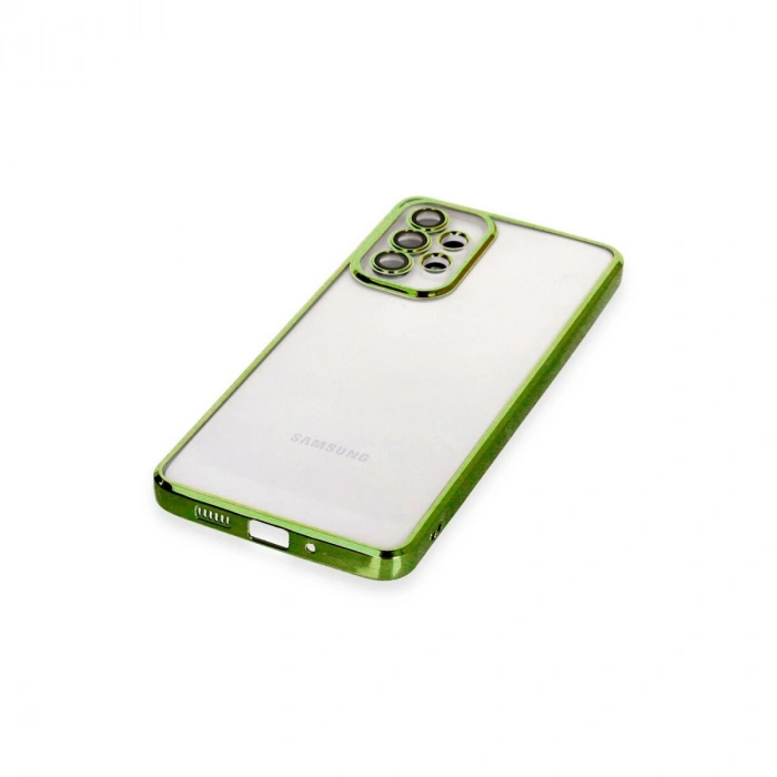 Galaxy A73 5g Kılıf  Lensli  - Yeşil