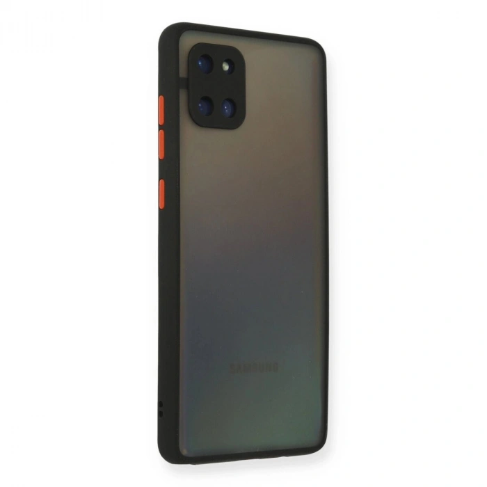 Galaxy A81 / Note 10 Lite Kılıf Montreal  Kapak - Siyah