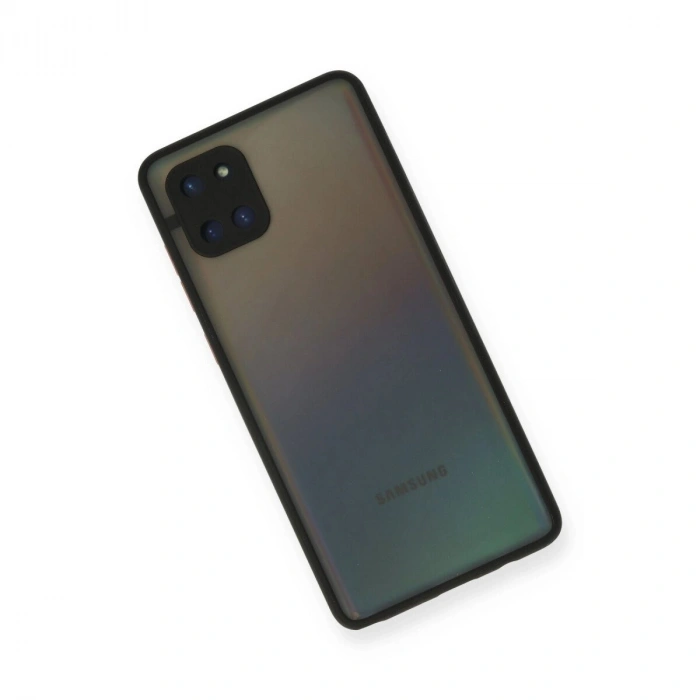Galaxy A81 / Note 10 Lite Kılıf Montreal  Kapak - Siyah
