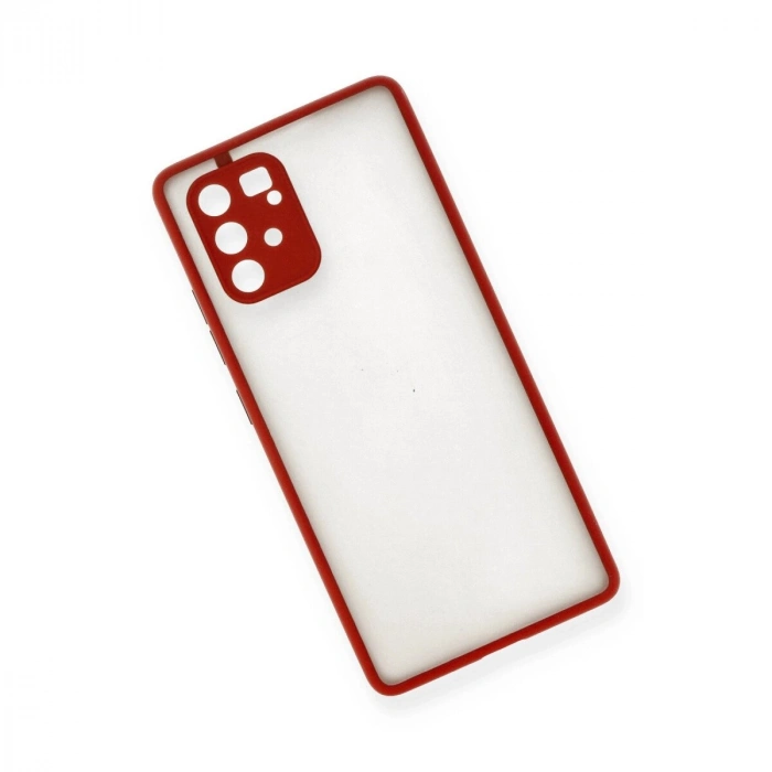 Galaxy A91 / S10 Lite Kılıf Montreal  Kapak - Kırmızı