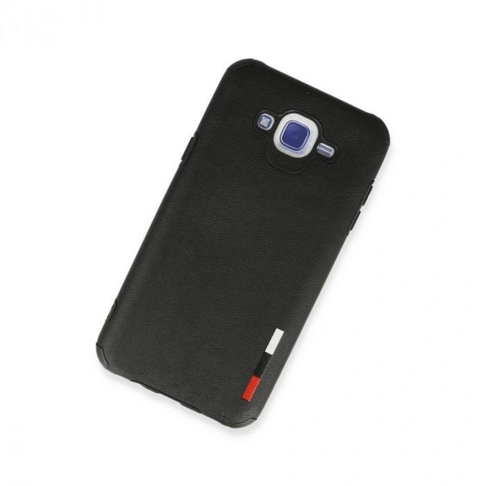 Galaxy J7 Kılıf Loop Deri  - Siyah