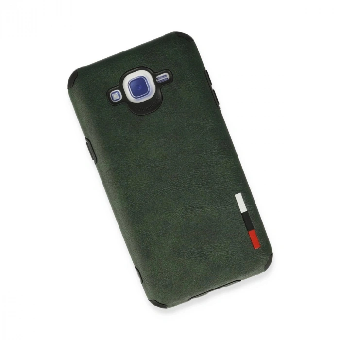 Galaxy J7 Kılıf Loop Deri  - Yeşil