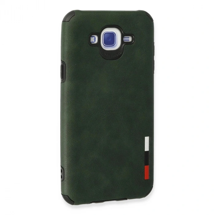 Galaxy J7 Kılıf Loop Deri  - Yeşil