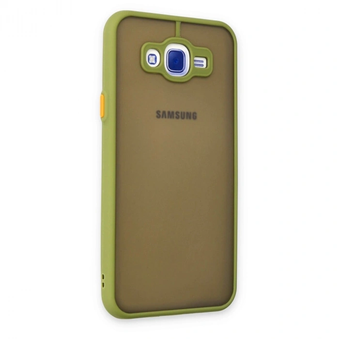 Galaxy J7 Kılıf Montreal  Kapak - Açık Yeşil