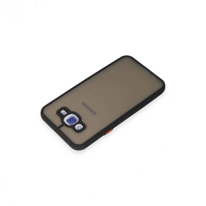 Galaxy J7 Kılıf Montreal  Kapak - Siyah