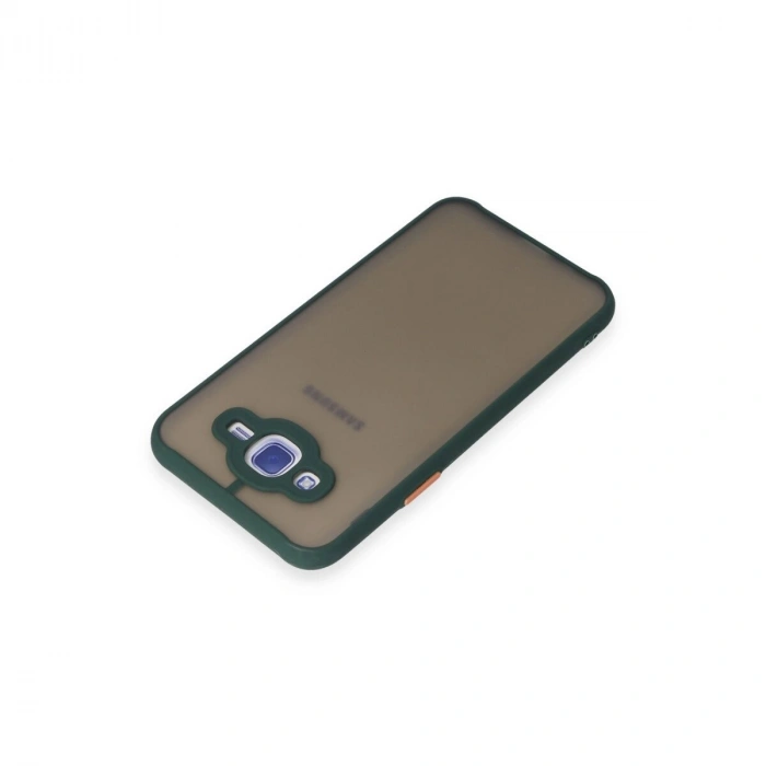 Galaxy J7 Kılıf Montreal  Kapak - Yeşil