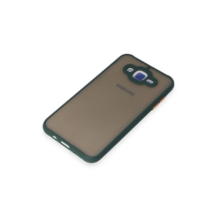 Galaxy J7 Kılıf Montreal  Kapak - Yeşil