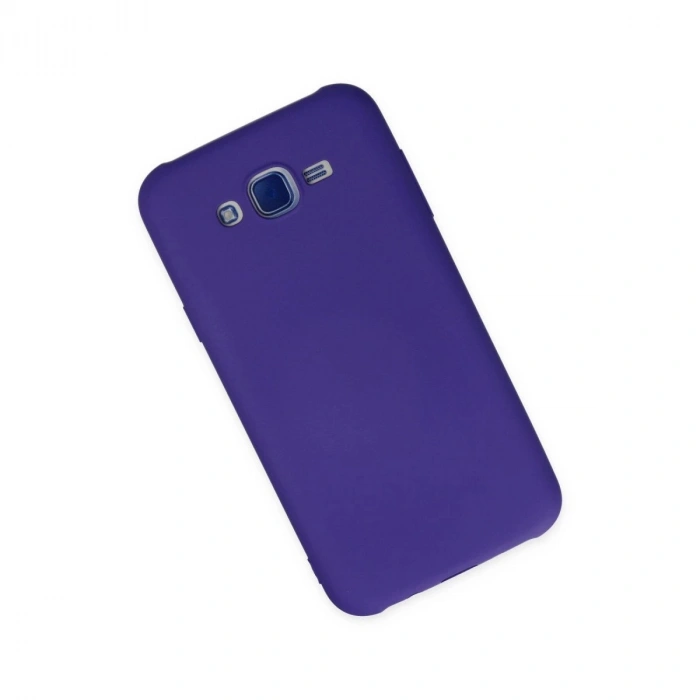 Galaxy J7 Kılıf Nano İçi Kadife  - Mor