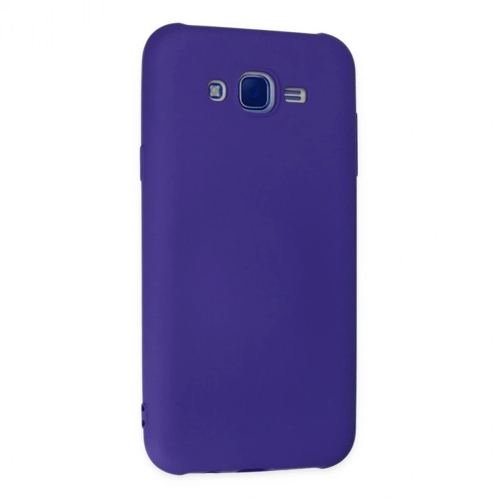 Galaxy J7 Kılıf Nano İçi Kadife  - Mor