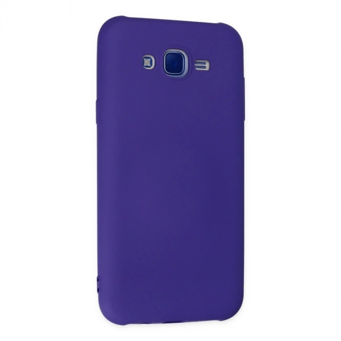 Galaxy J7 Kılıf Nano İçi Kadife  - Mor